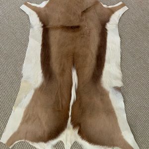 Cowhide small rug